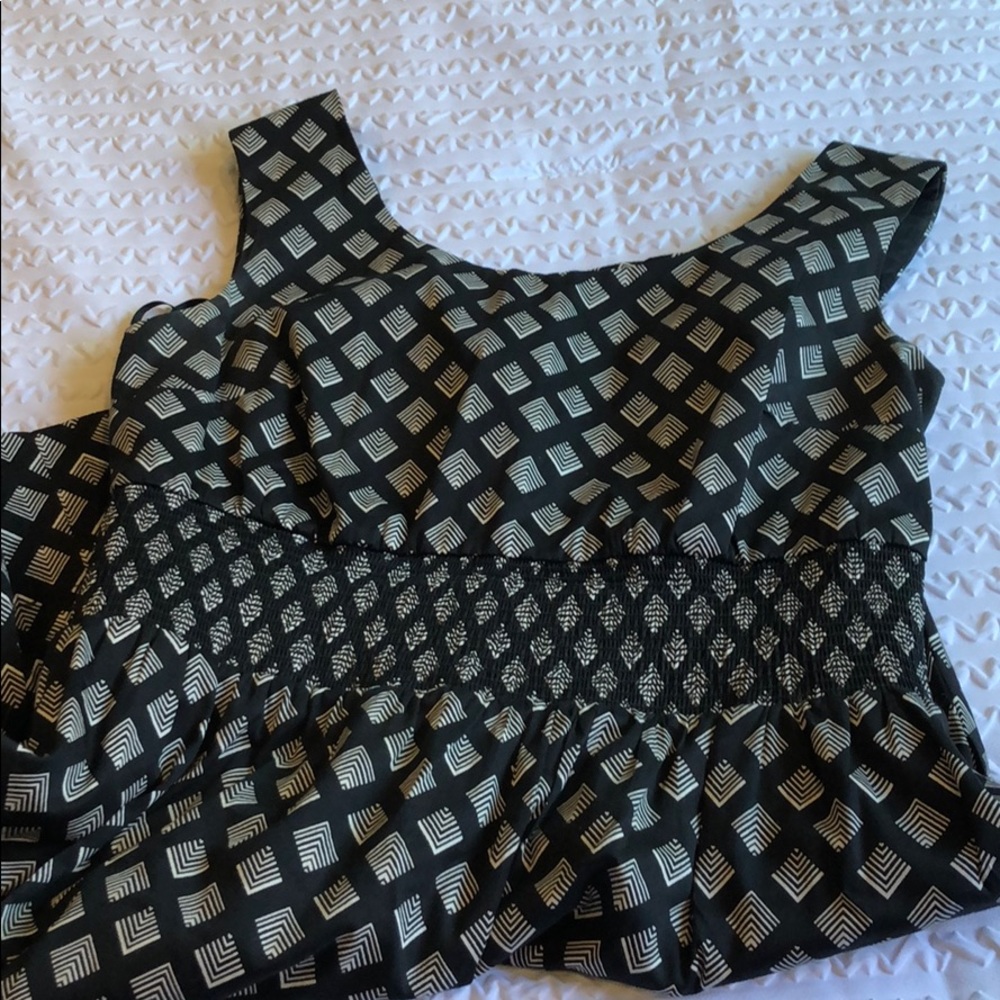 Fit and flare WHBM dress